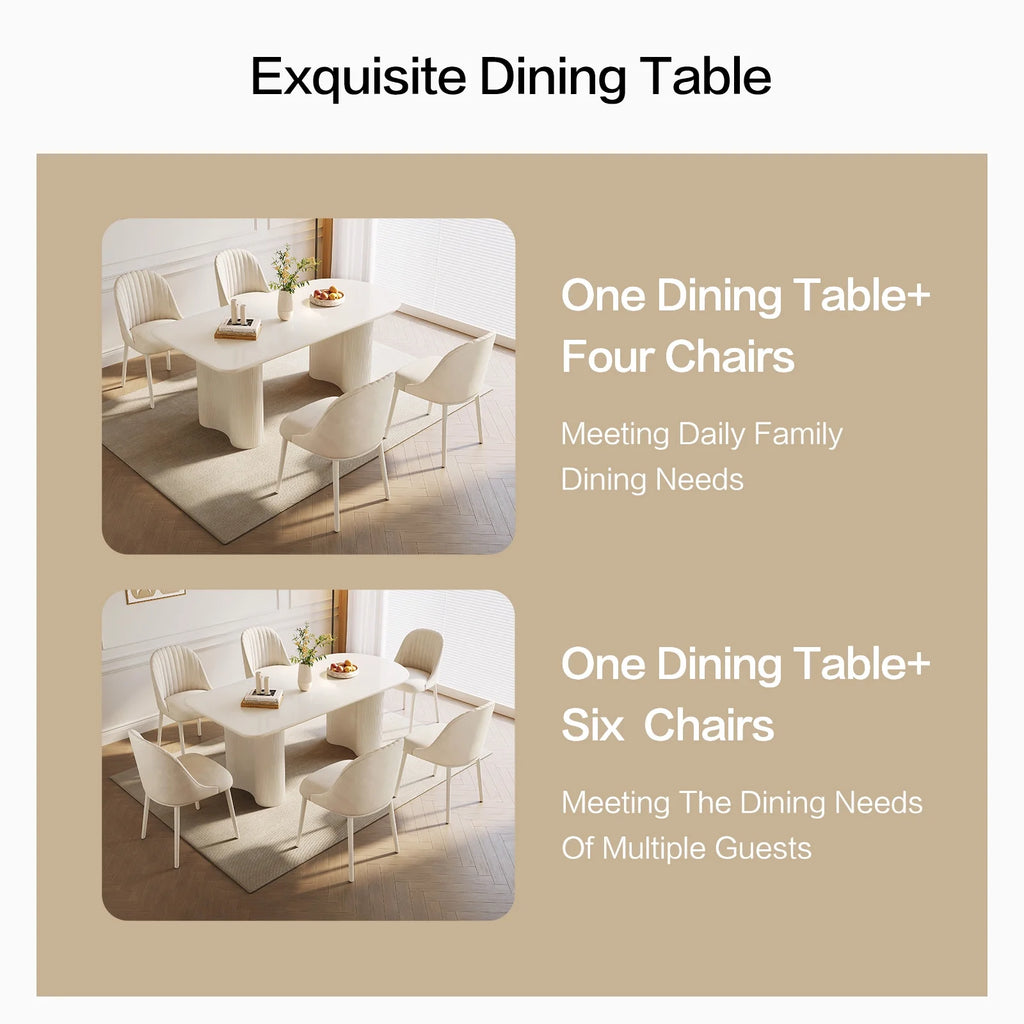 Dining Table Set with 6 Chairs A7110