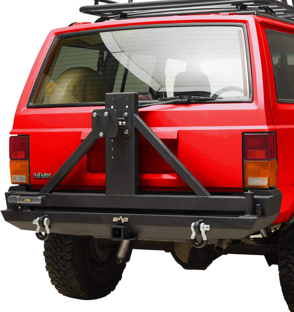 Steel Rear Bumper with Tire Carrier N7530