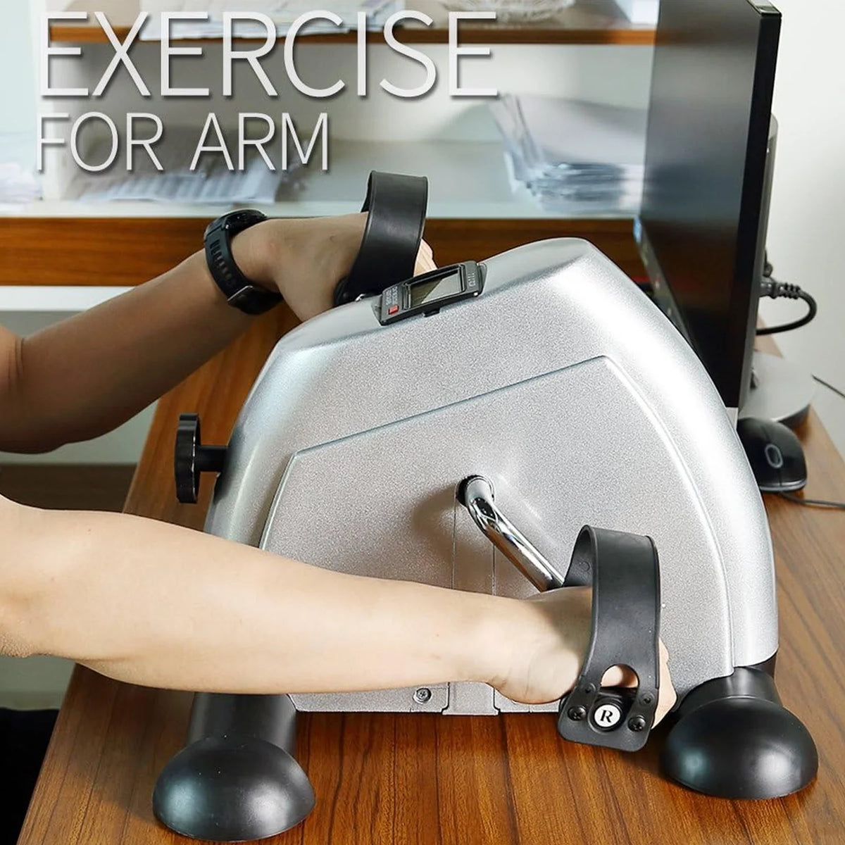 Mini Pedal Exerciser with LCD Display B8427