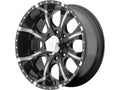 16x8 8x165.1 Black/Milled Wheel Rim N579610
