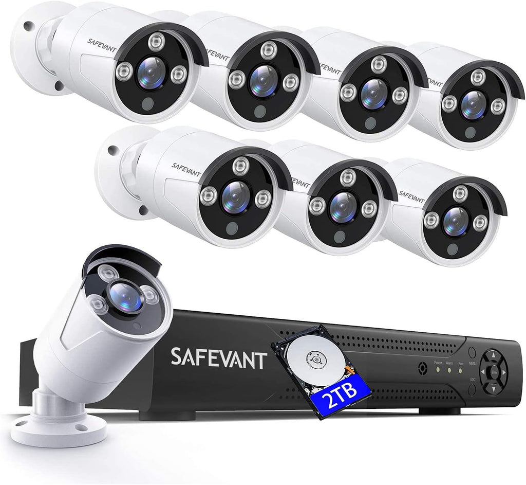 8 Channel 5MP CCTV Security Camera System with 8 Cameras N52000