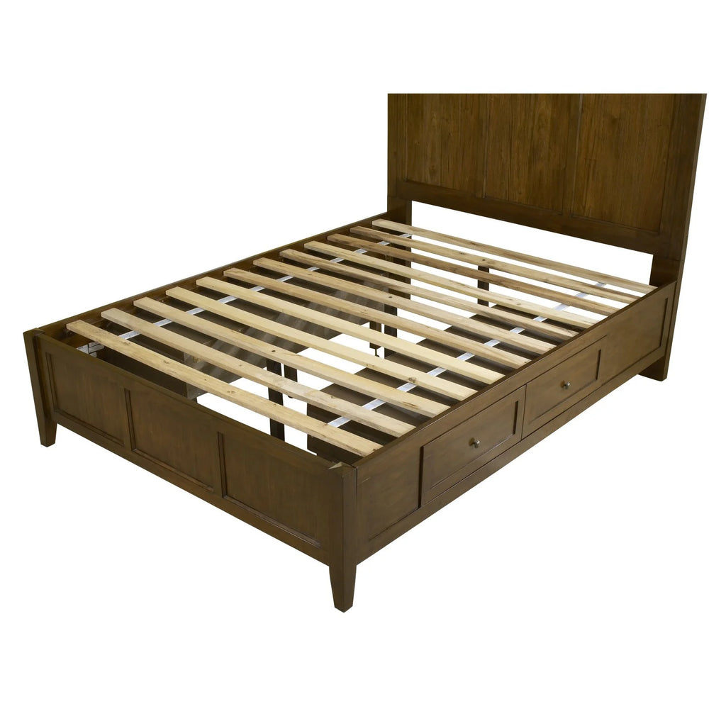 California King Solid Wood Panel Bed G408855