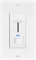 Dimmer Light Switch with Blue Indicator Light, 3-Way/Single Pole, Pack of 2 B3408