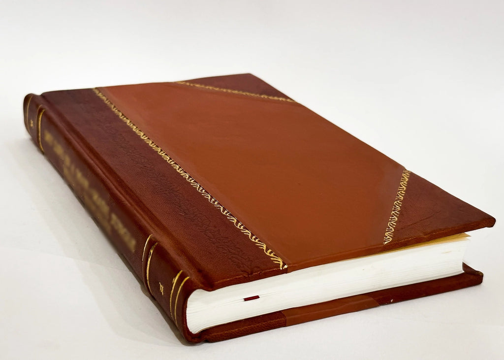 Latin Medical Text Leather Bound Y2155