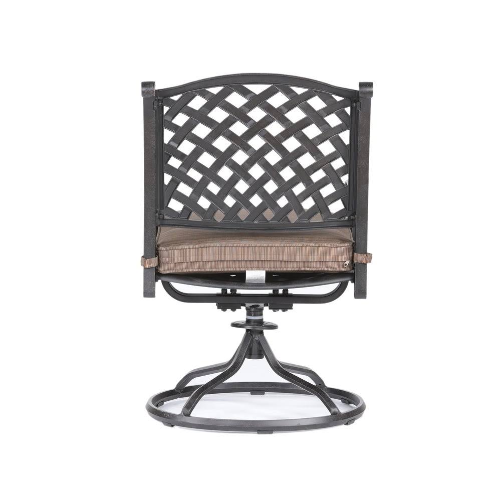 Olefin Aluminum Dining Swivel Rocker with Cushion Set of 2 M640