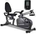 Recumbent Exercise Bike with Arm Resistance Bands X652707