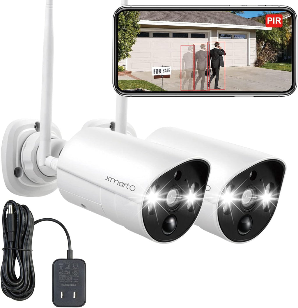 2K HD Wireless Security Camera System with 1TB HDD Q72857
