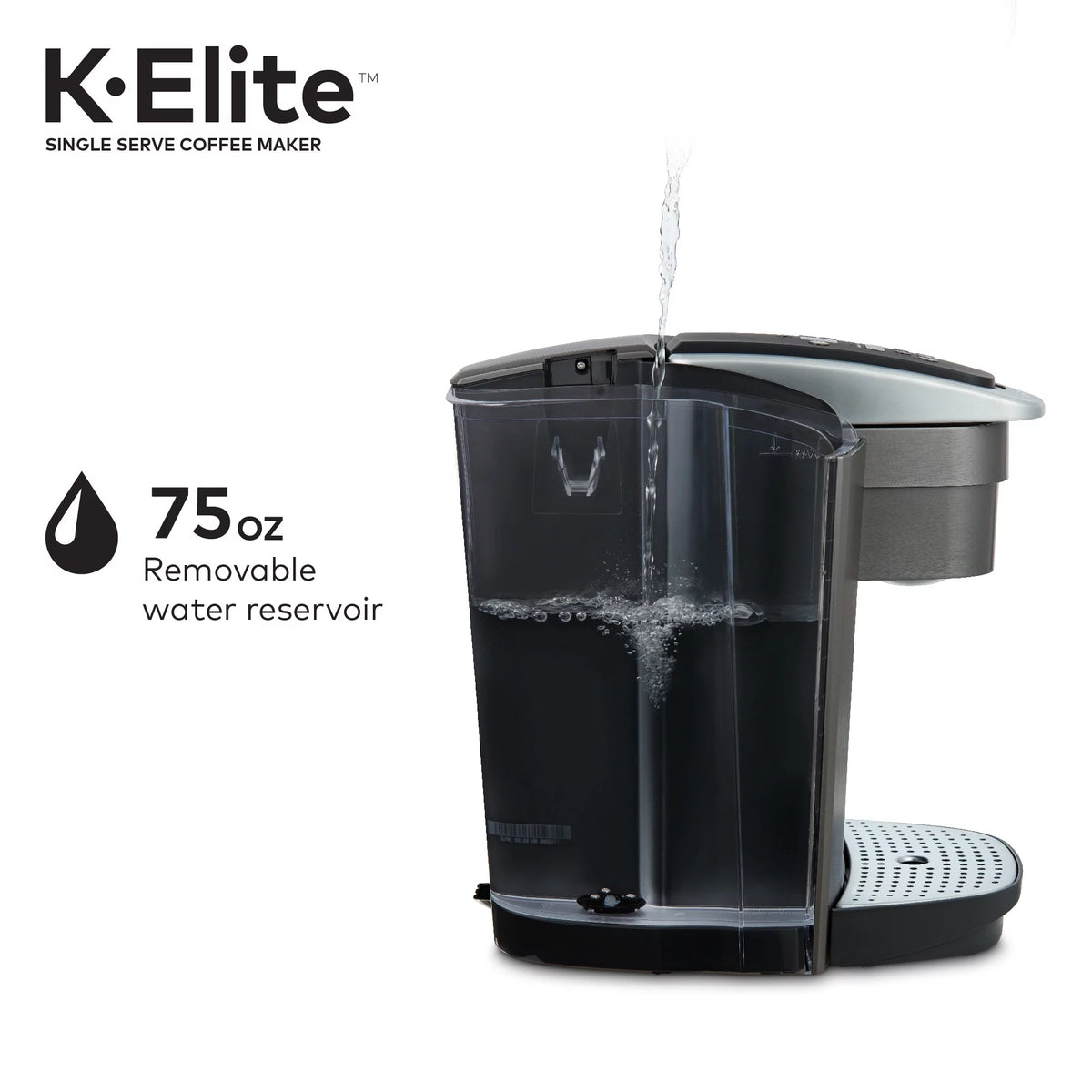 Single-Serve K-Cup Pod Coffee Maker U87135