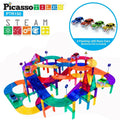 Magnetic Building Block Race Track 150 Piece Set F6408