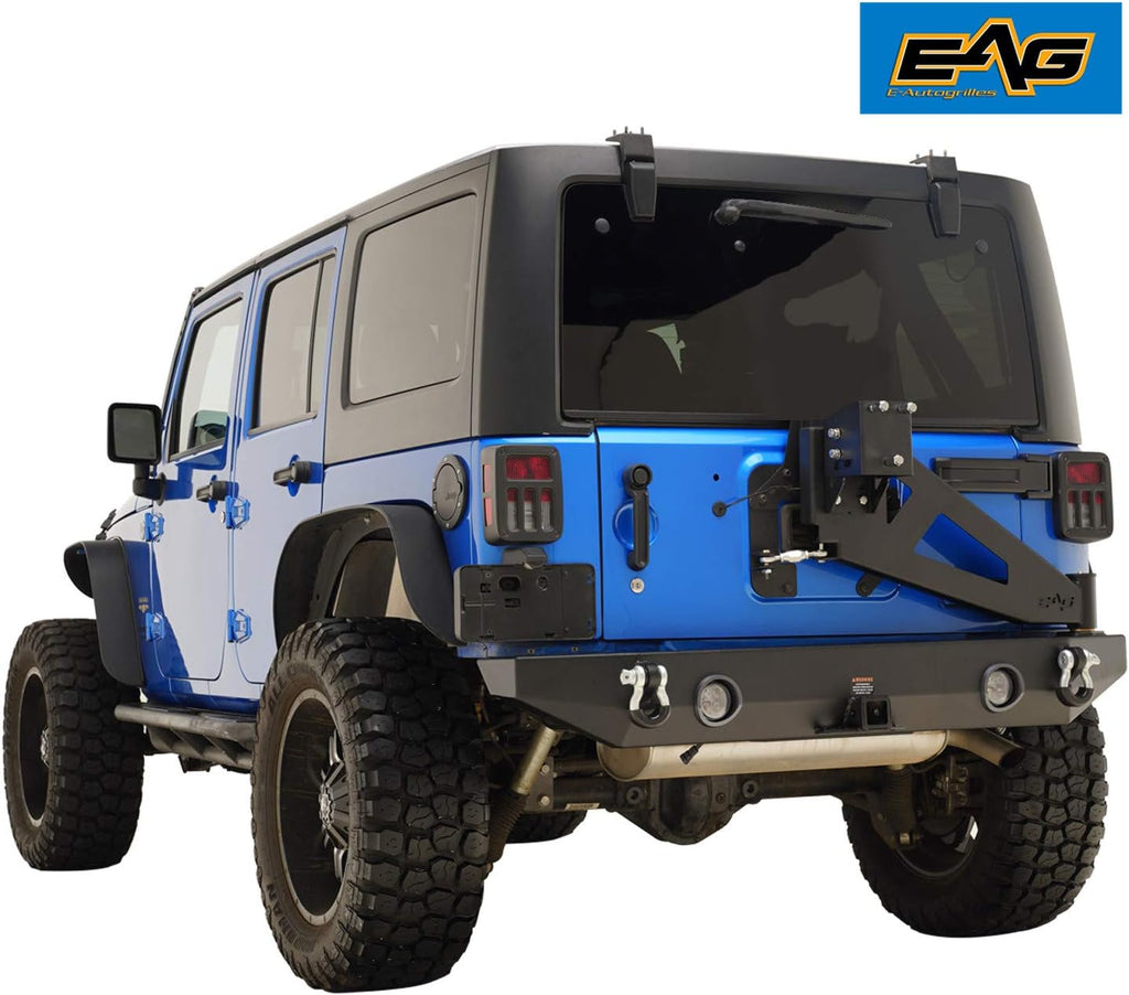 Front and Rear Bumper with Tire Carrier Combo L6365
