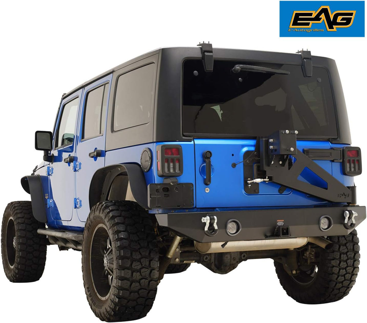 Front and Rear Bumper with Tire Carrier Combo L6365