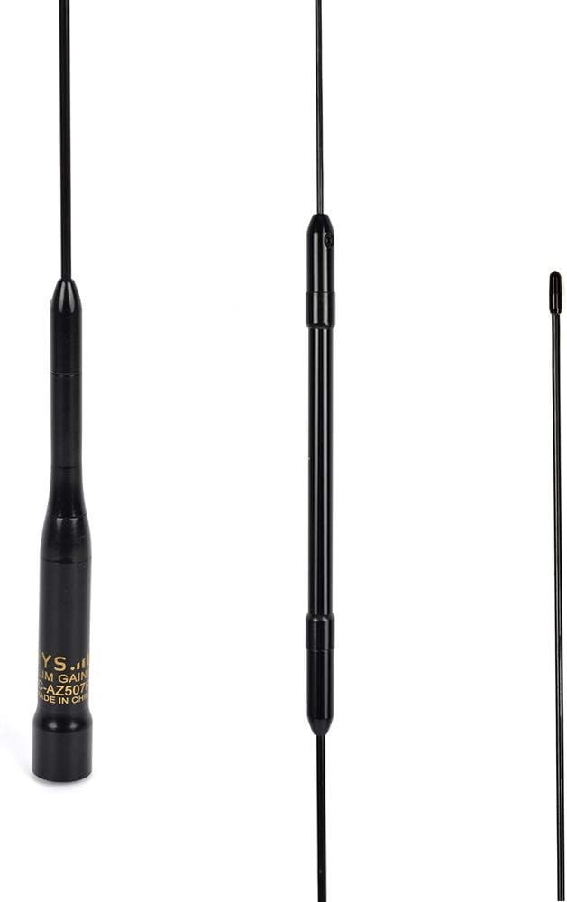 2meter 70cm Mobile Radio Antenna 29.5inch 144/430MHz PL259 Connector Pack of 2 B2296