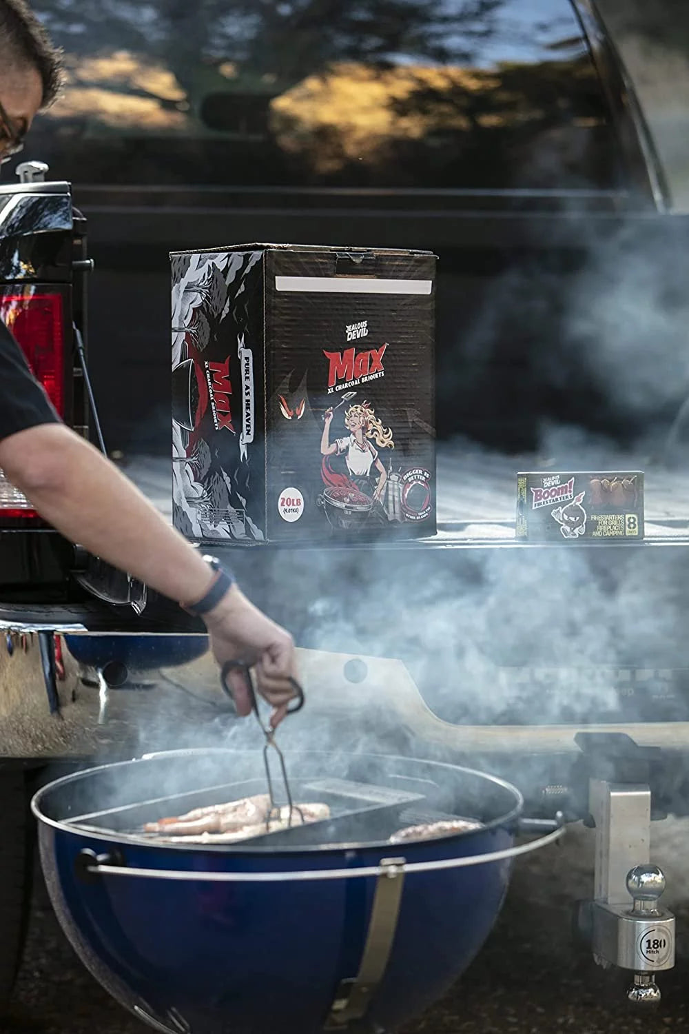 All Natural Hardwood Charcoal Pillow Briquets 10lb H547