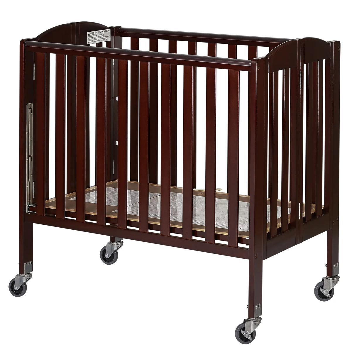 Espresso 3-in-1 Folding Portable Mini Crib X7197