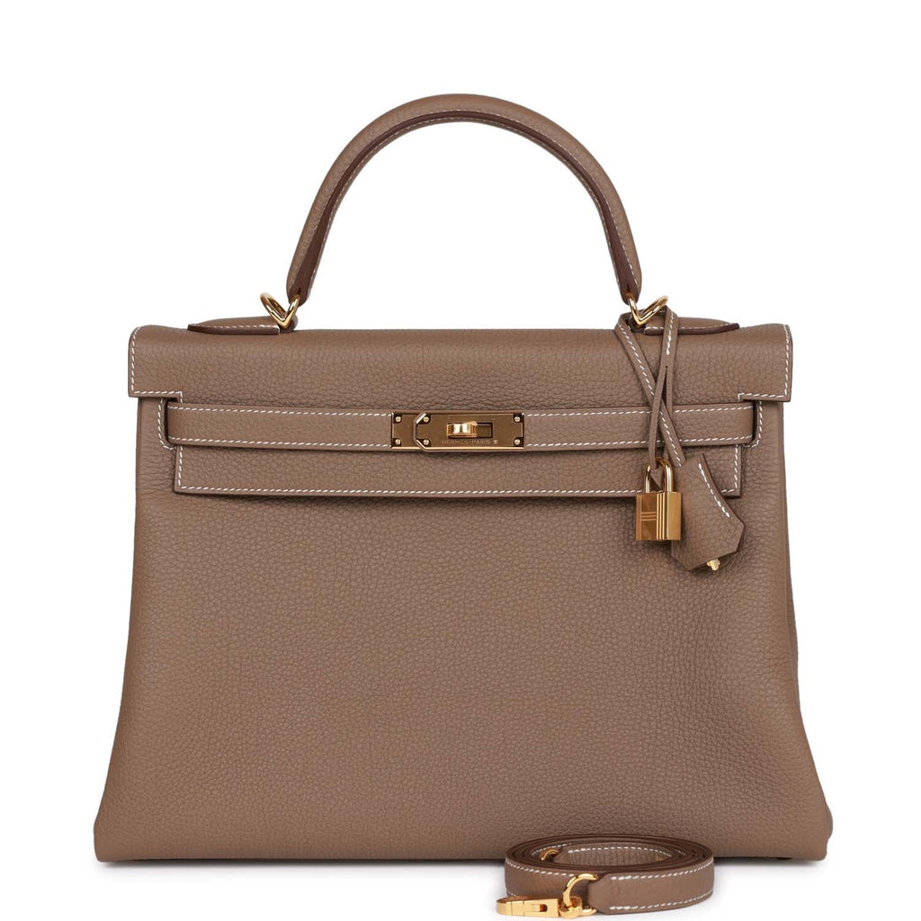 Etoupe Togo Leather Bag H89998