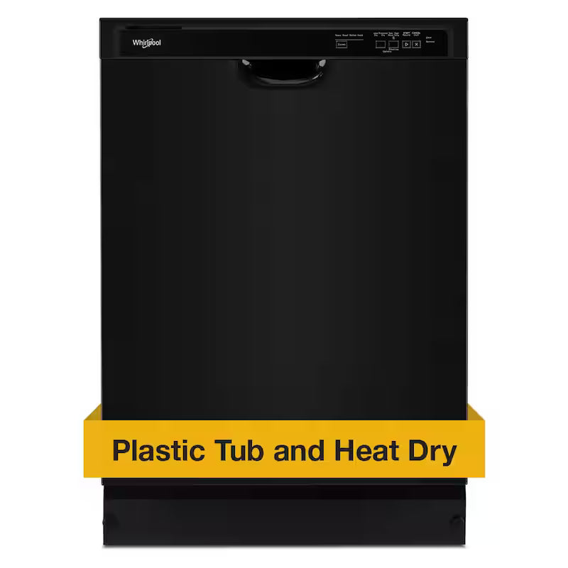 Black 24 in. Built-In Tall Tub Dishwasher S917470