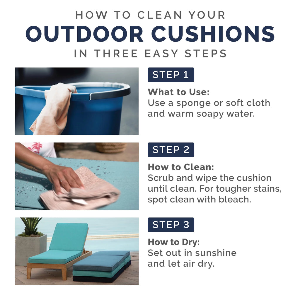 Ruby Red Outdoor Deep Seating Cushion Set 24 x 24 U897
