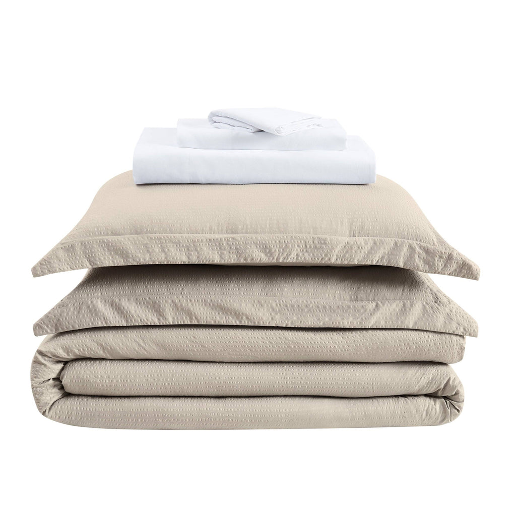 King Gray 7 Piece Bed in A Bag Z1871