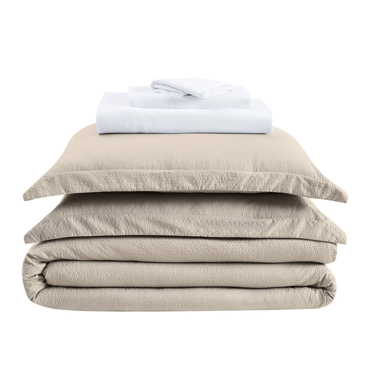 King Gray 7 Piece Bed in A Bag Z1871