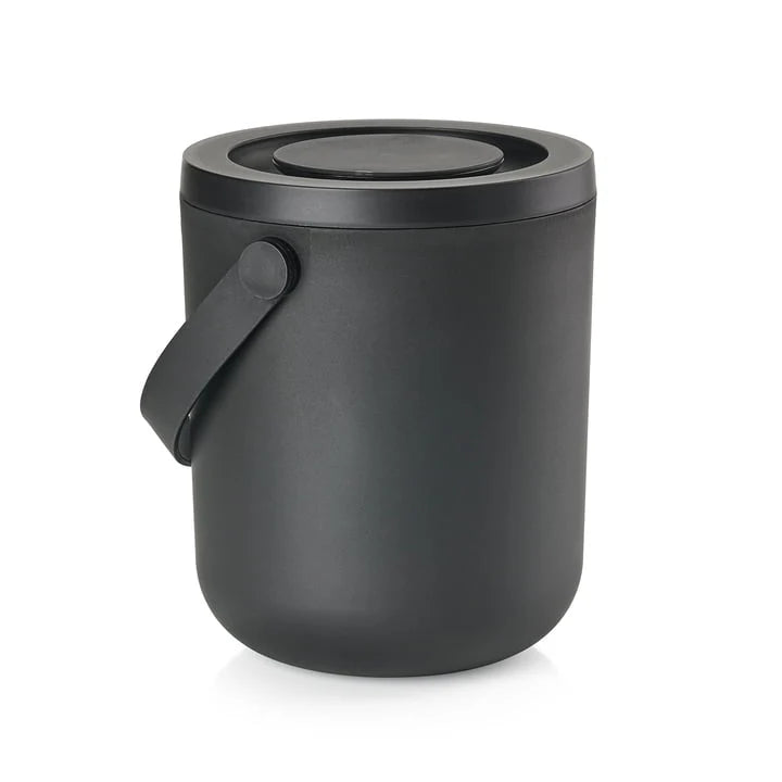 Circular 15L Black Waste Bin Q3111
