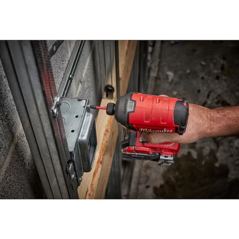 18V Lithium-Ion Brushless Cordless 1/4 in. Hex Hydraulic Impact Driver Kit M4068