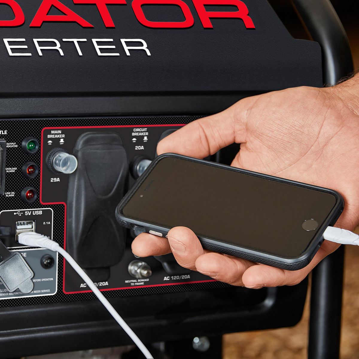 4550 Watt Open-Frame Inverter Generator U816997