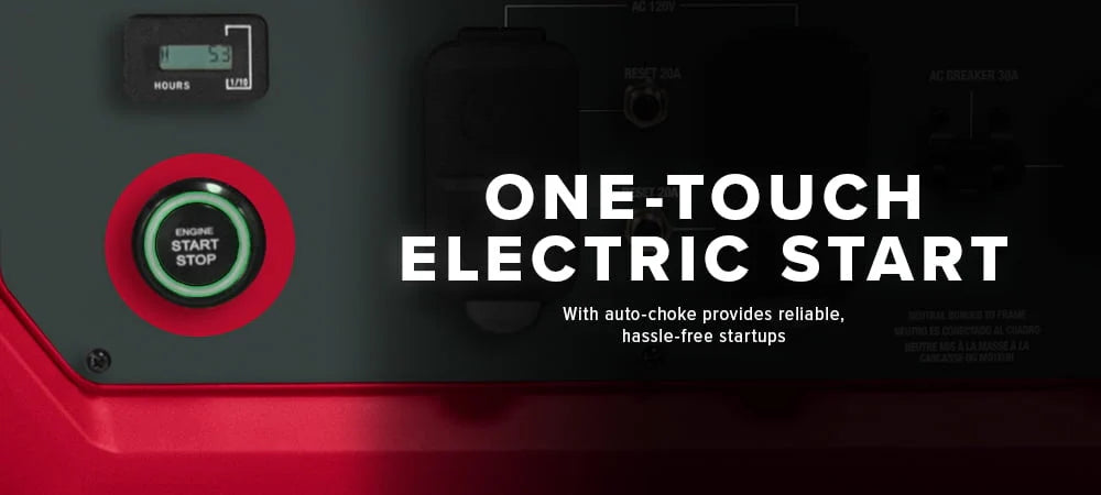 9400 Watt Electric-Start Gasoline Portable Generator D20187