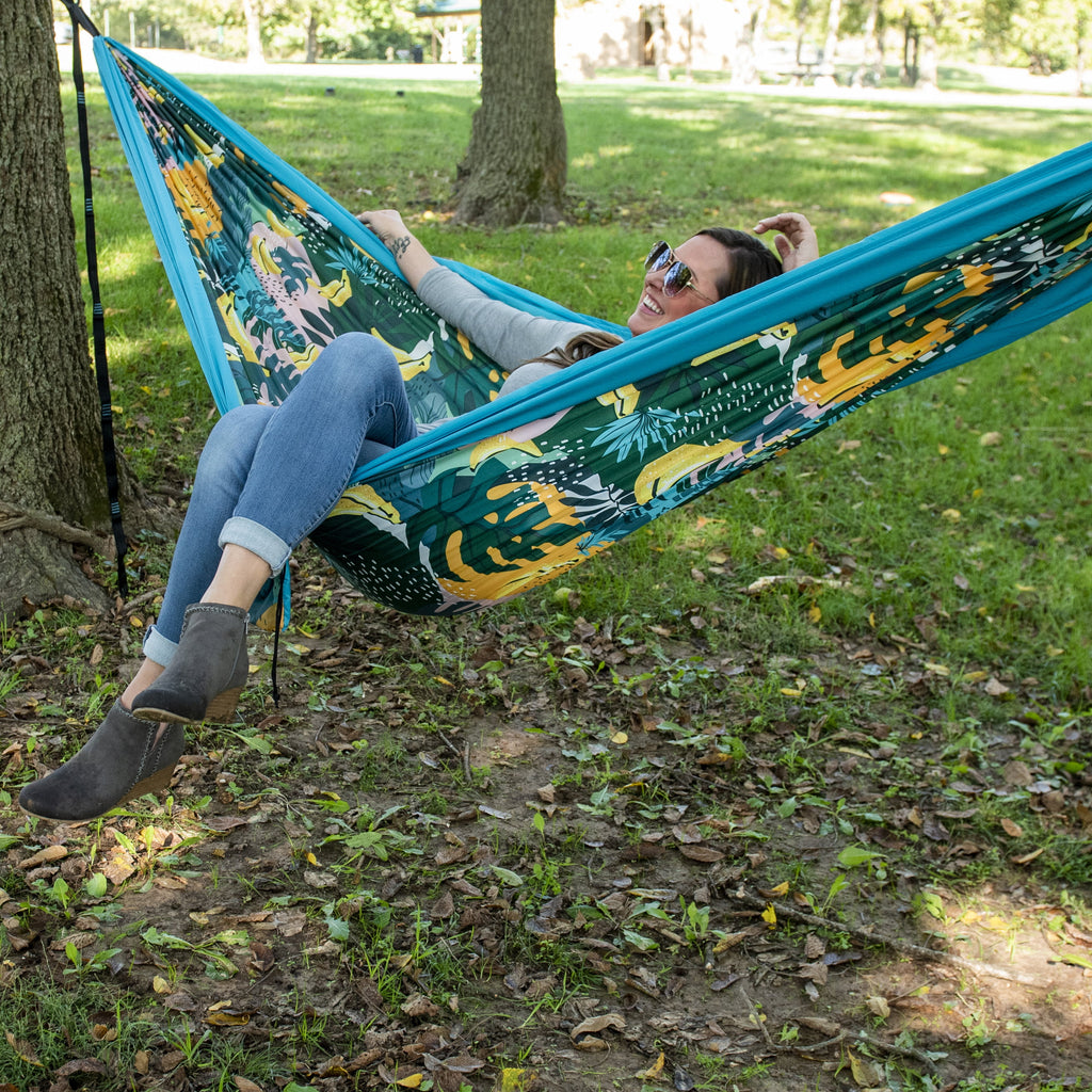 Lightweight Portable Nylon 1 Person Camping Hammock F306