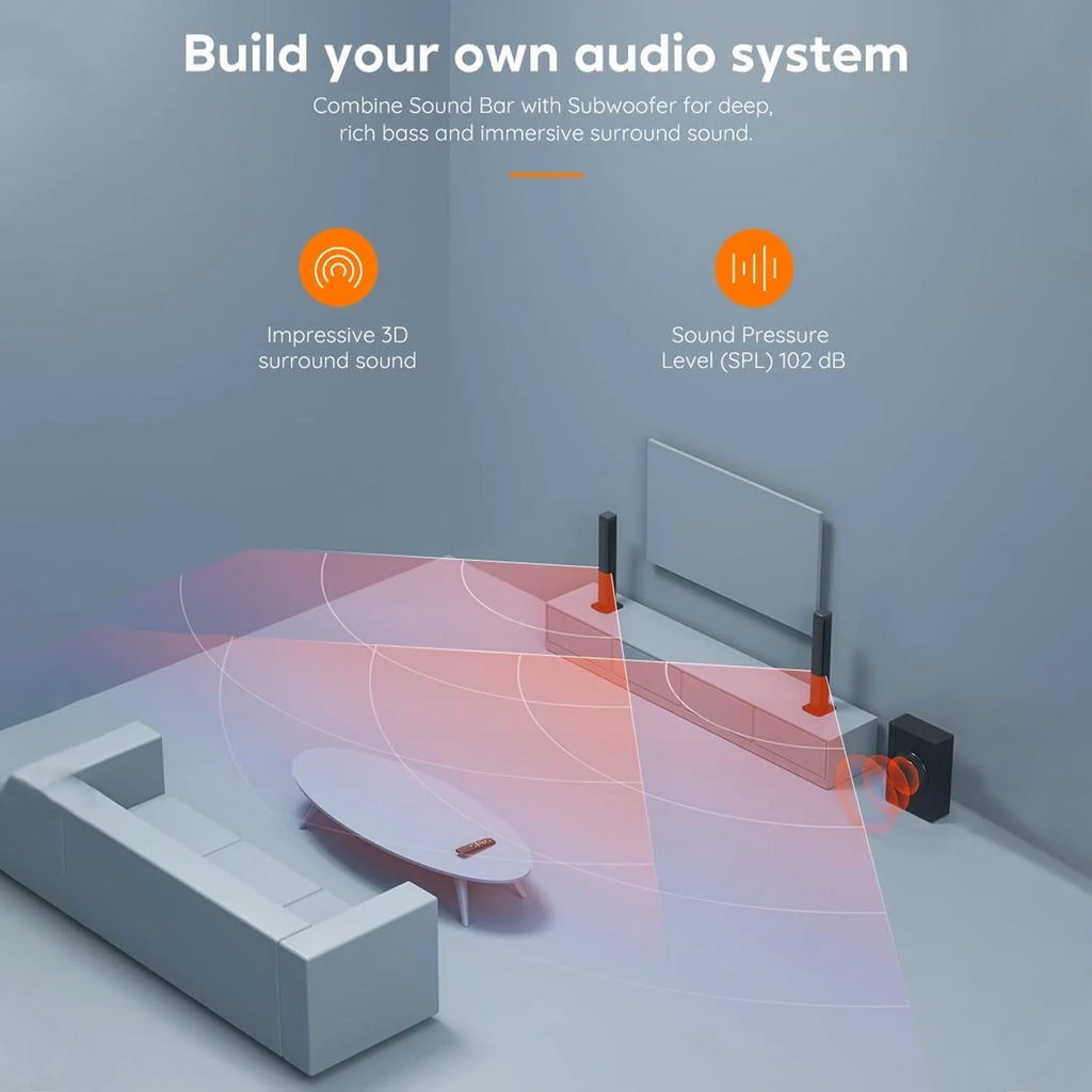 2.1 CH Soundbar with Subwoofer N31379