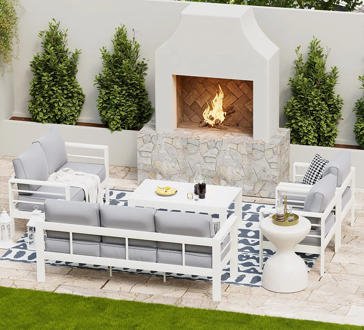 Aluminum Patio Furniture Set G1095