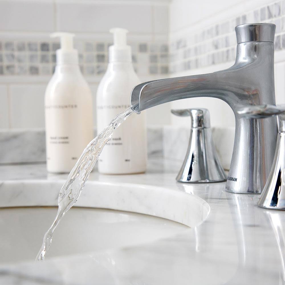 Polished Chrome Widespread Faucet P816