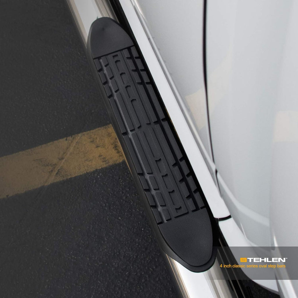 Stainless Steel 4 Oval Side Step Nerf Bars K84405