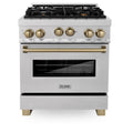 30 in. Gas Range with Gas Oven in Stainless Steel S52025