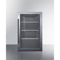 Shallow Depth Outdoor Refrigerator, Stainless Steel T928820