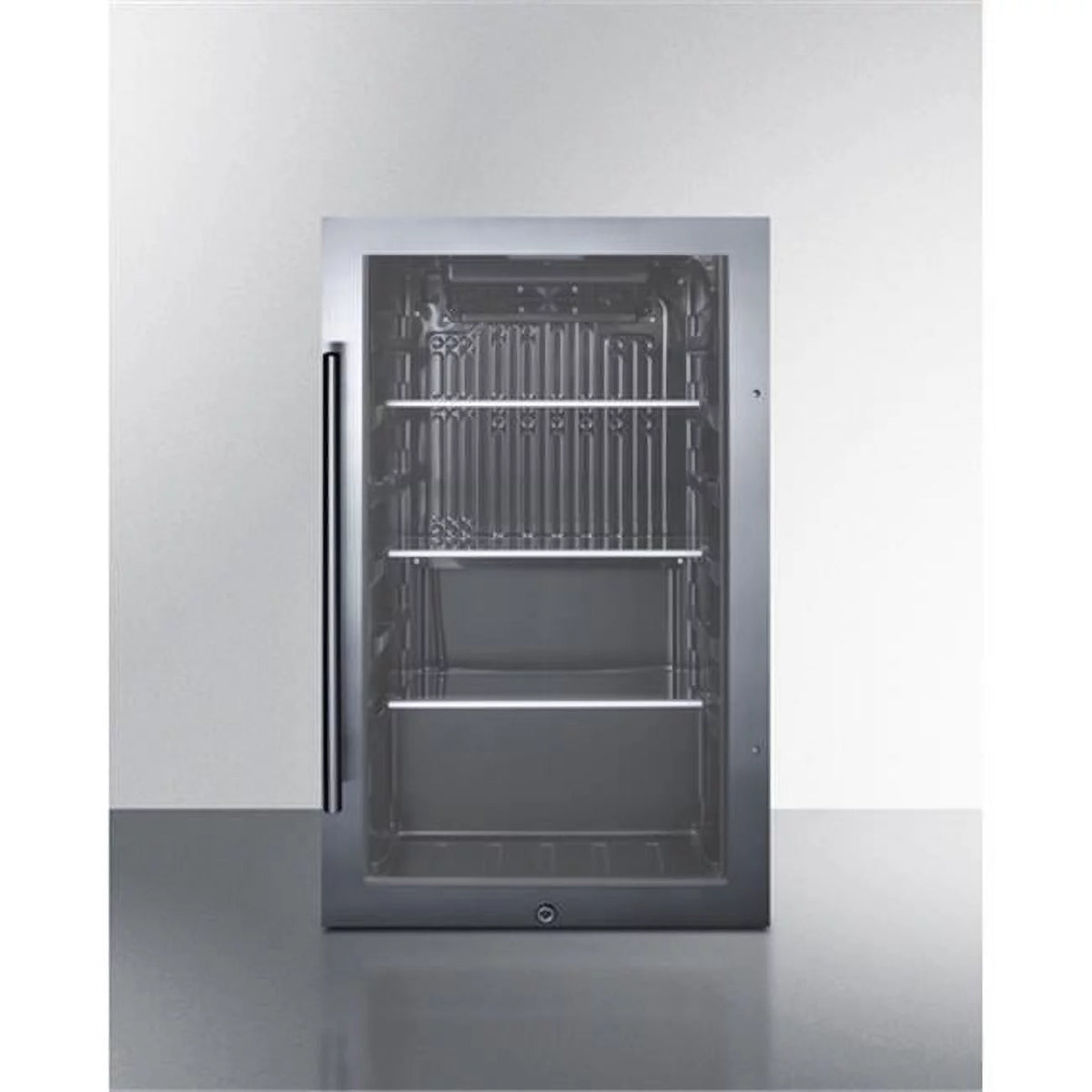 Shallow Depth Outdoor Refrigerator, Stainless Steel T928820