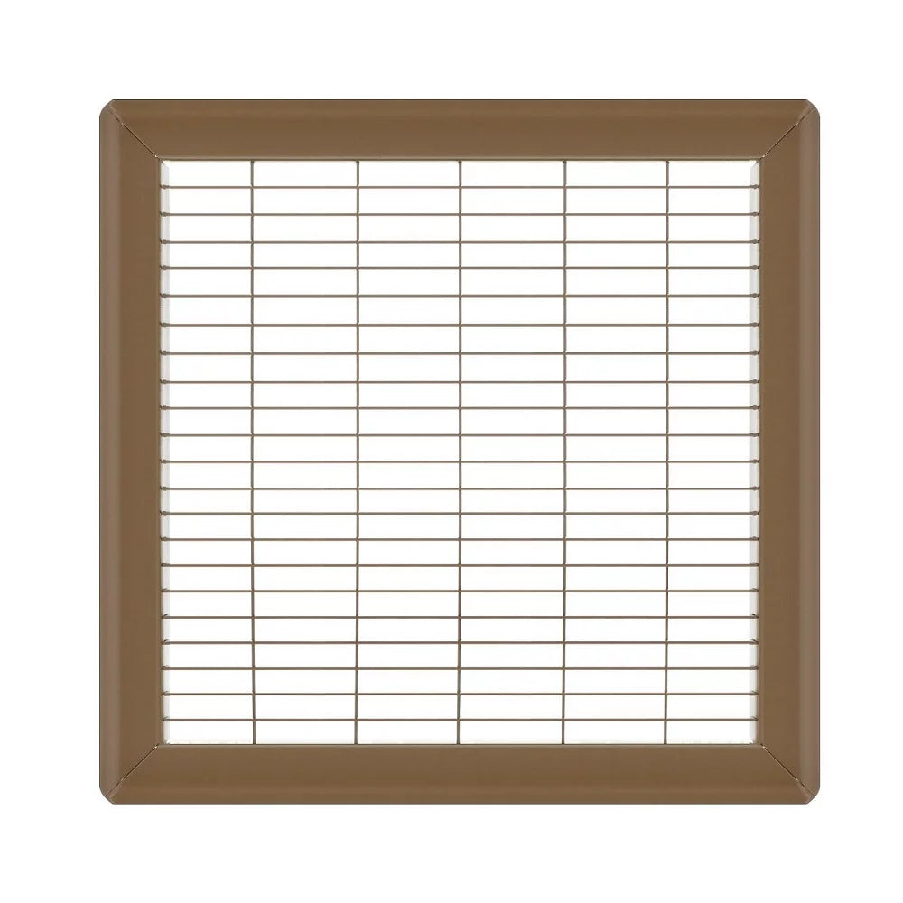 Imperial Brown Heavy Gauge Steel Floor Grille W1358
