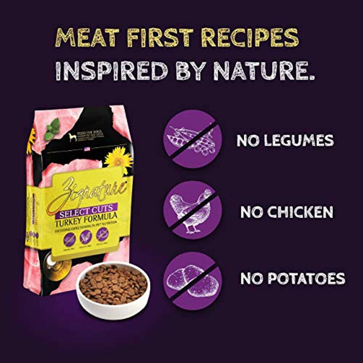 Turkey Formula Dry Dog Food C290004