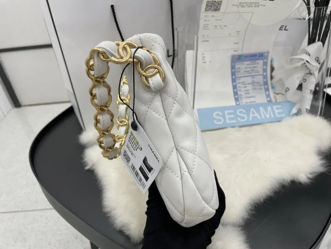 White Hobo Handbag G34724