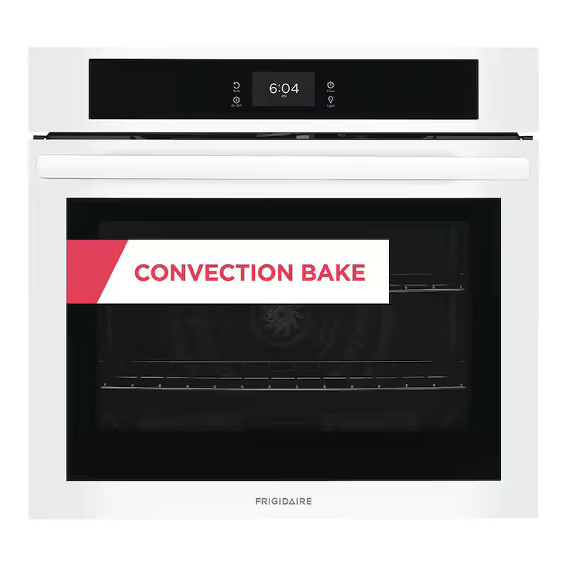 30 in. Single Electric Wall Oven with Convection in White K250