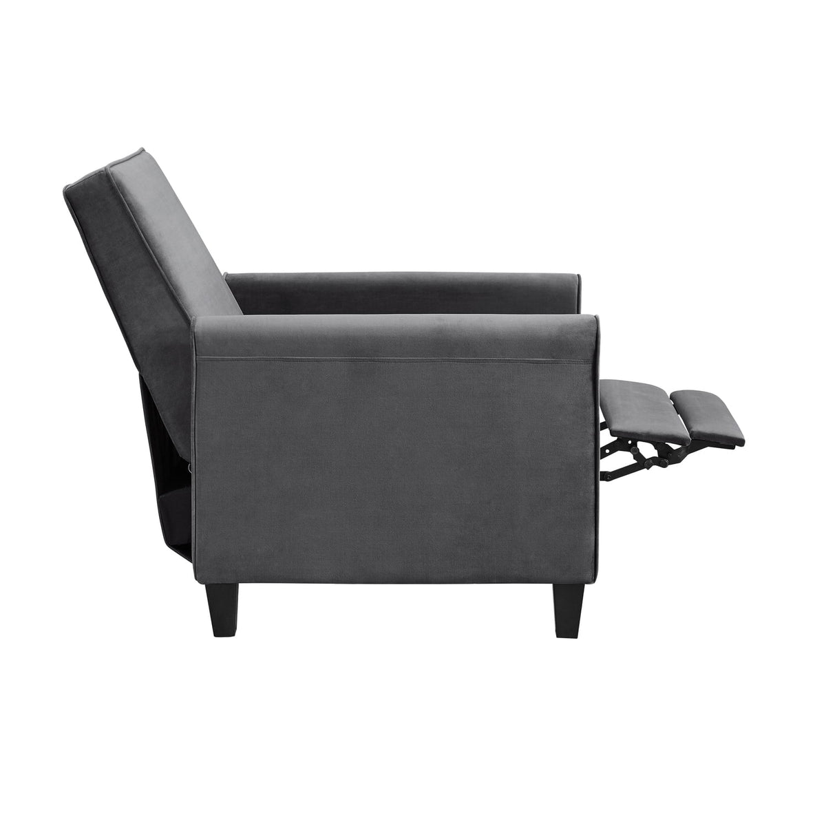 Set of 2 Cream Linen Upholstered Recliner P407046