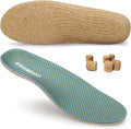 Soft Breathable Cork Arch Support Insoles I6469