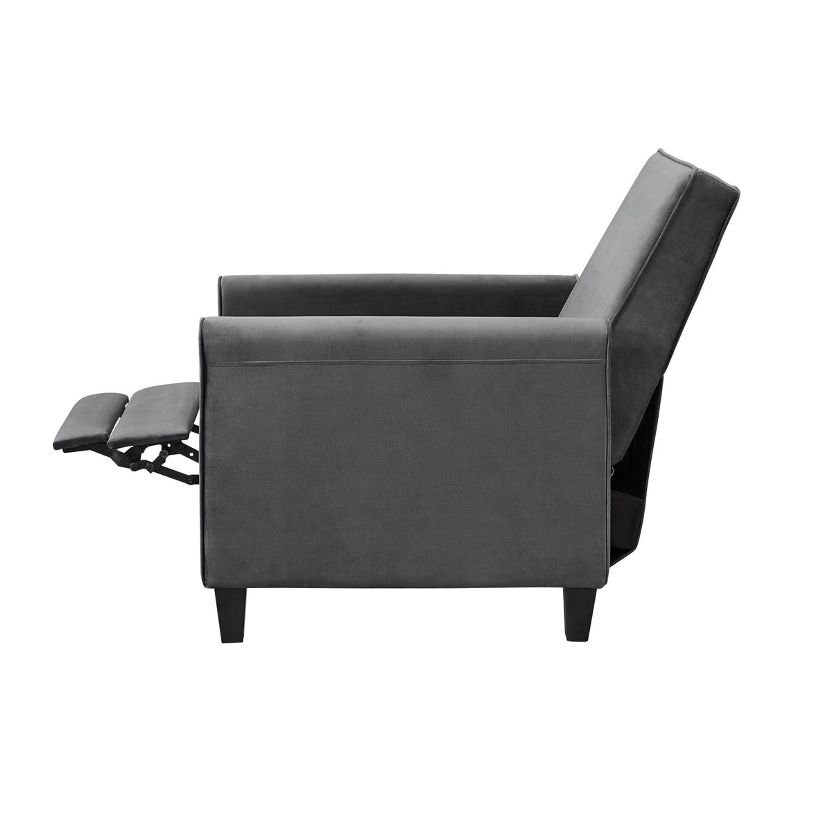 Set of 2 Cream Linen Upholstered Recliner P407046