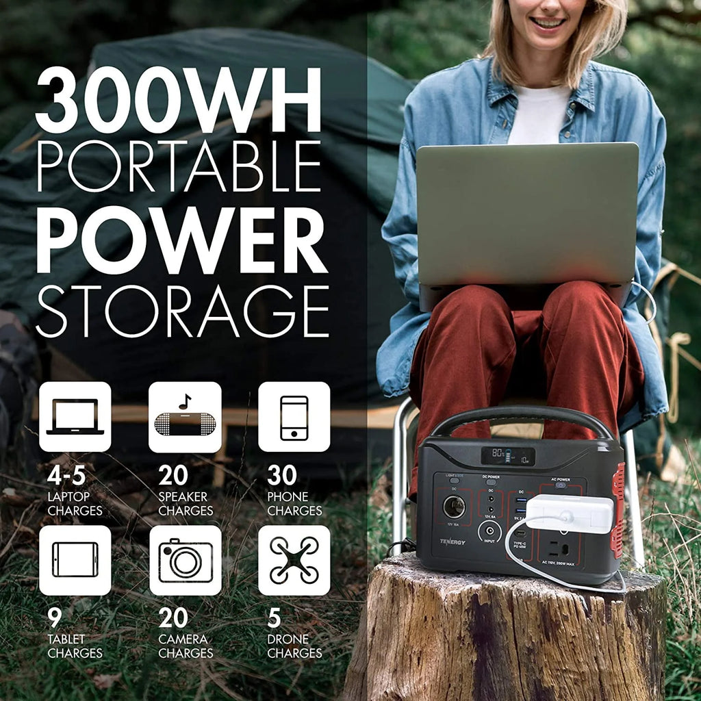 300Wh Portable Power Station J70634
