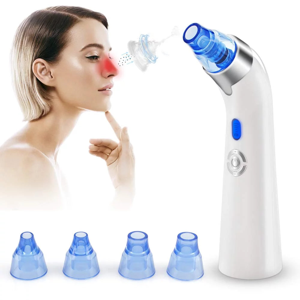 Electric Blackhead Remover with 4 Suction Heads X1971