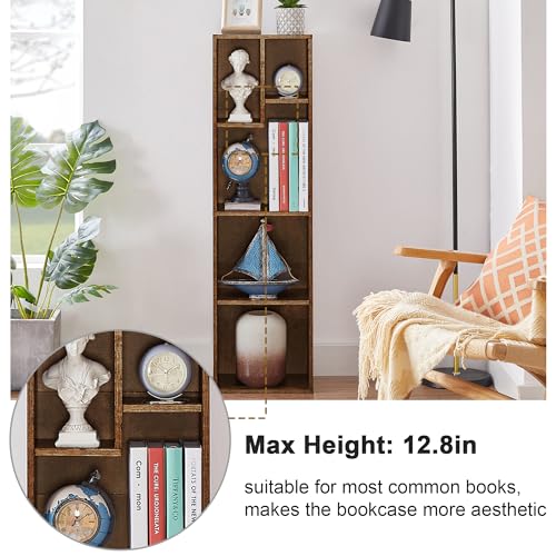 3-Cube Open Bookshelf with 2-Tier Storage J89875