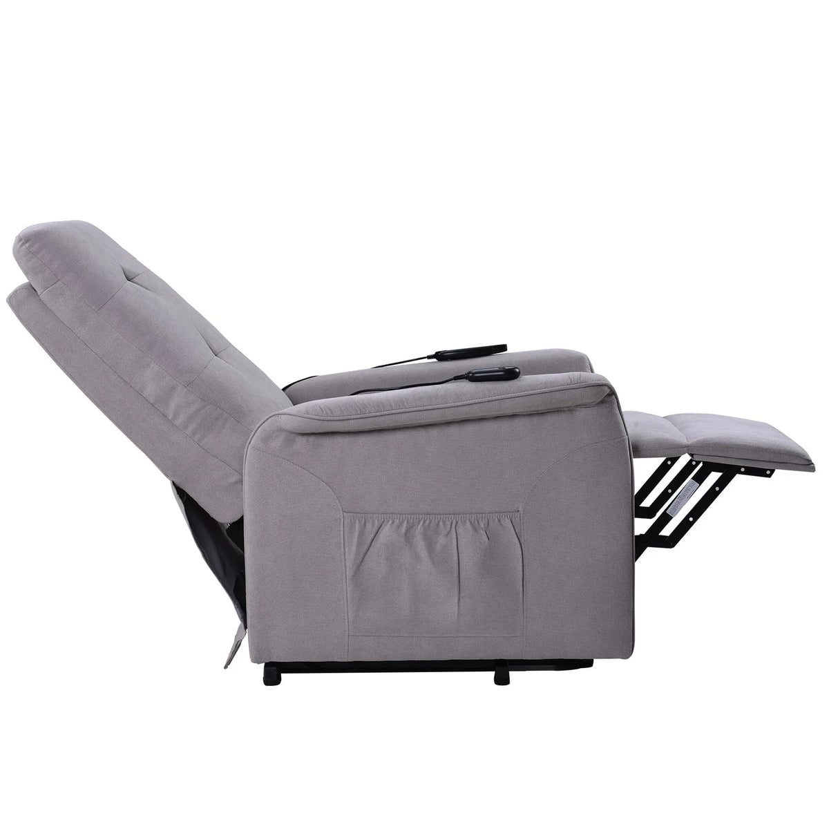 Power Lift Recliner Chair Light Gray J529