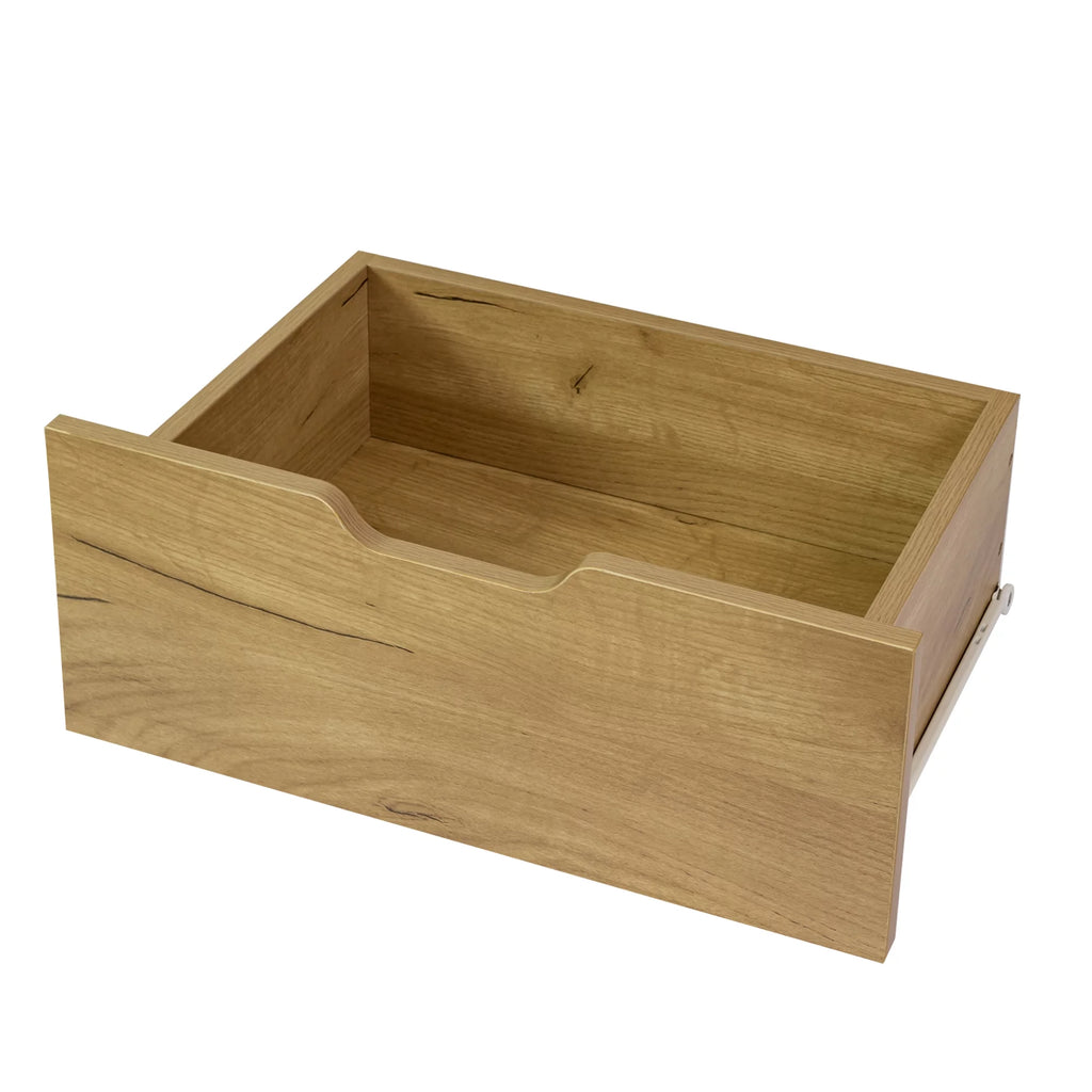 Brown Wooden Coffee Table with Storage Shelf and 2 Drawers A9101
