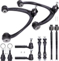 10pcs Front Suspension Kit Upper Control Arms Ball Joint Sway Bar Link Tie Rod Ends Z280505