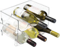Plastic Stackable Wine Bottle Holder Stand I6479