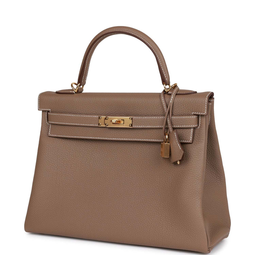 Etoupe Togo Leather Bag H89998